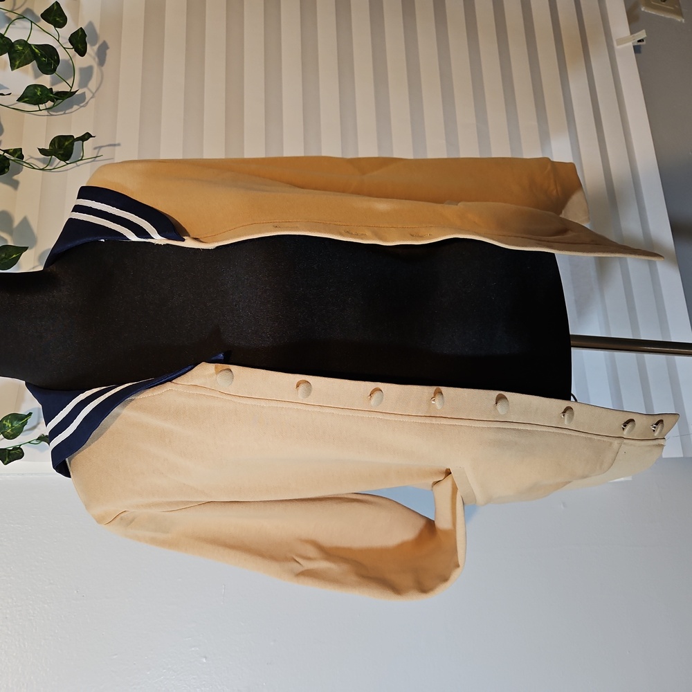 Nautical Button Up Sweater